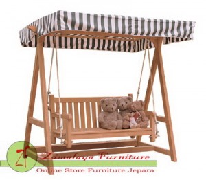 Kursi Ayunan Jati Minimalis