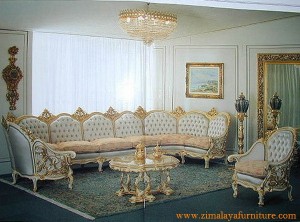 Sofa Tamu Lingkar Mewah