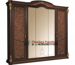 Lemari Pakaian 5 Pintu Klasik