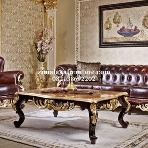 Sofa Tamu Ukir Klasik Mewah